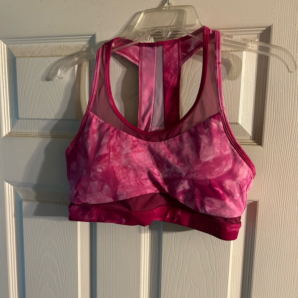 Zyia Active XL pink racer back sports bra